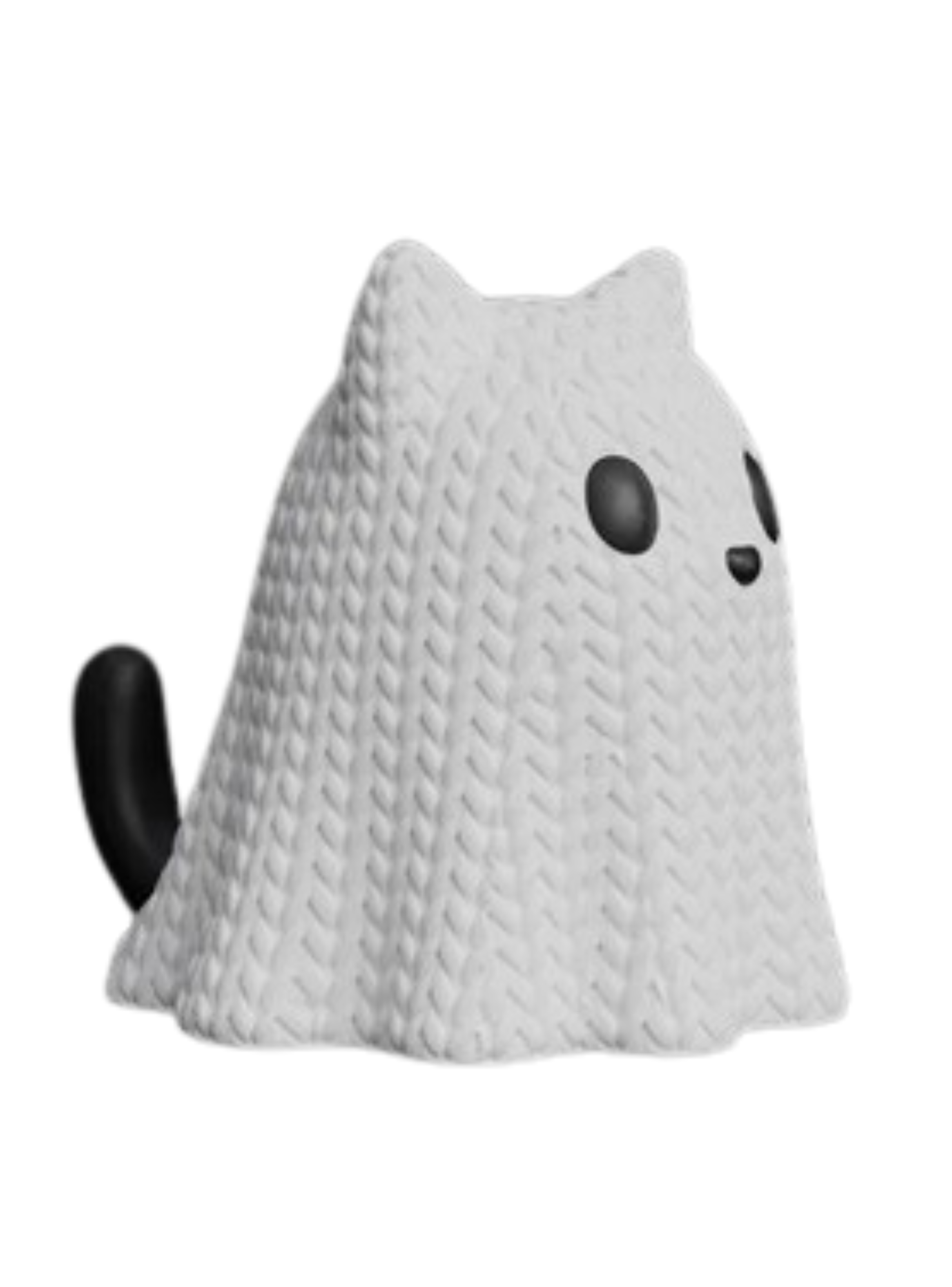 Figura estilo tejida Gato Fantasma-2
