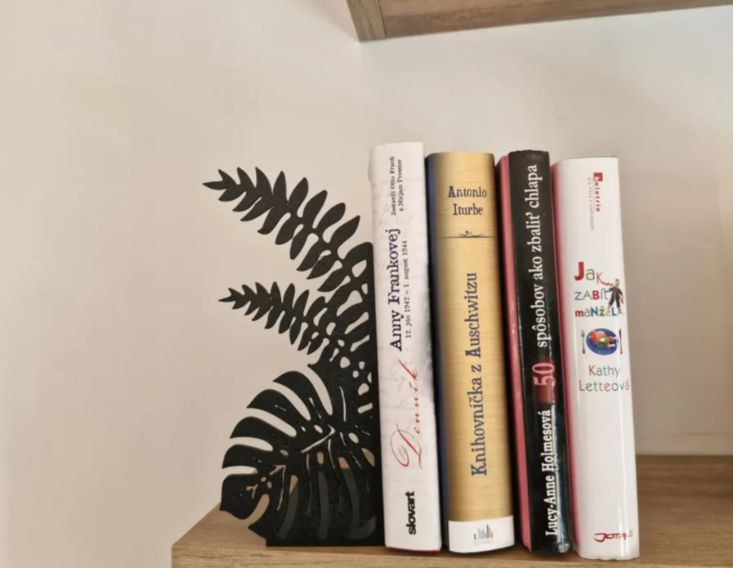 Decoración Sujeta libros - Plantas-3