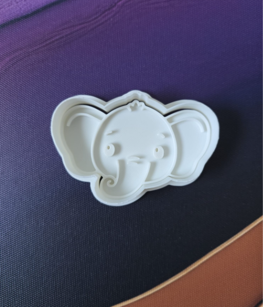 Cortador de Galletas de Elefante- Rostros de Animales-2