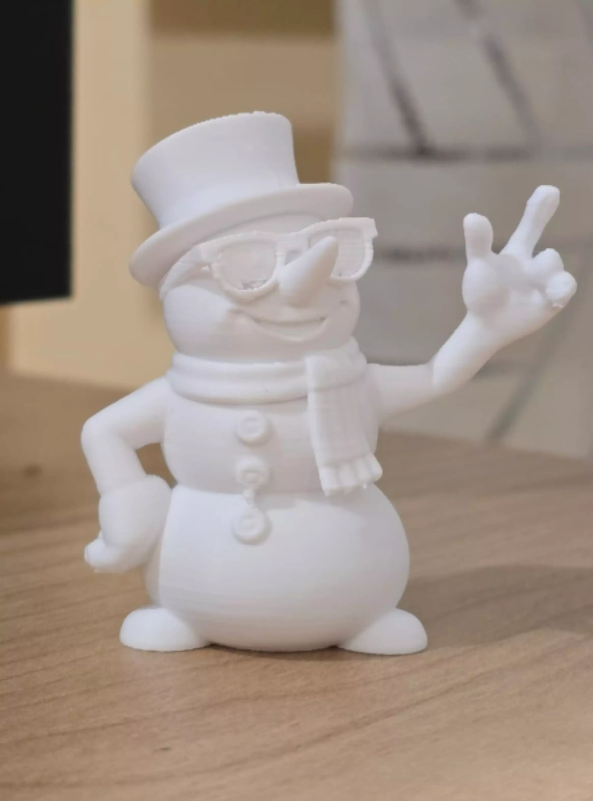 Figura decorativa Muñeco de Nieve Genial-1