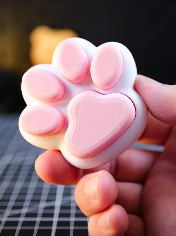 Figura Clicker de pata de gato-3