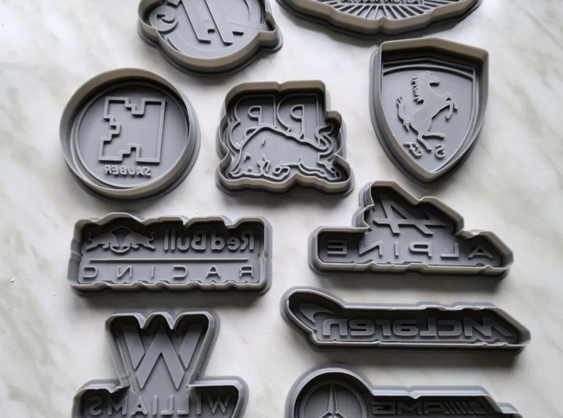 Cortadores de Galletas - Fórmula 1 (pack 10 un)-3