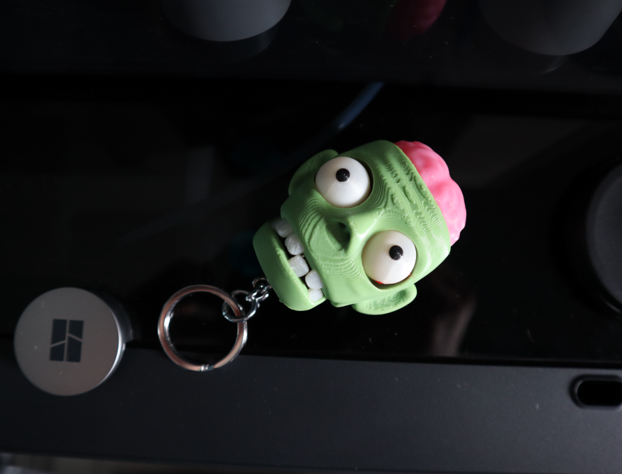 Porta Llaves de Zombie Inquieto -2