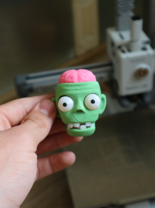 Porta Llaves de Zombie Inquieto -3