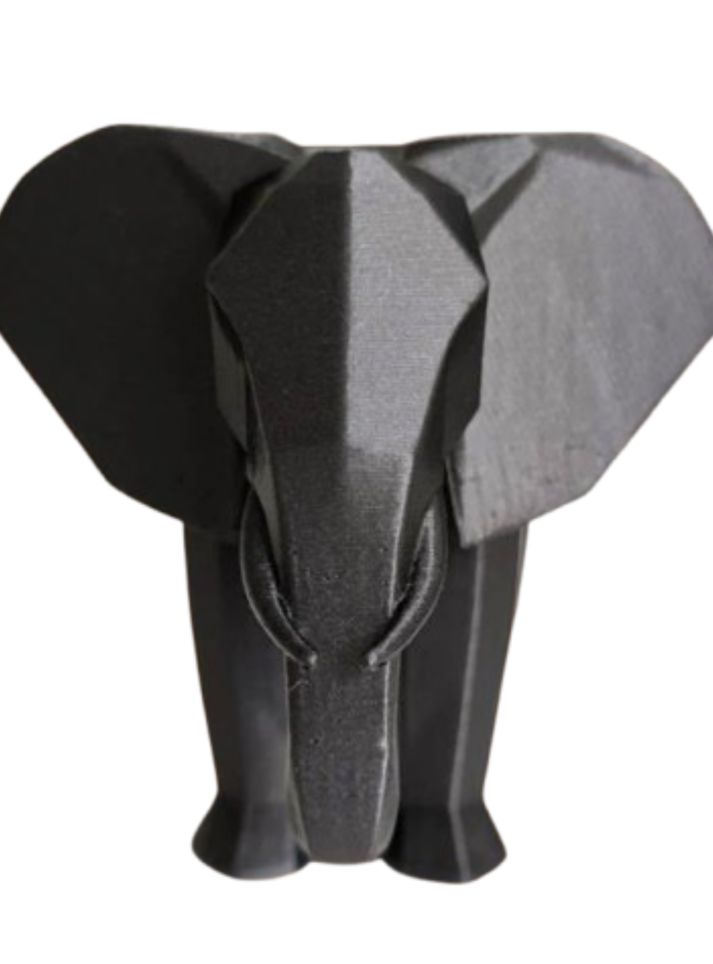 Decoración - Elefante Polígono Minimalista-2