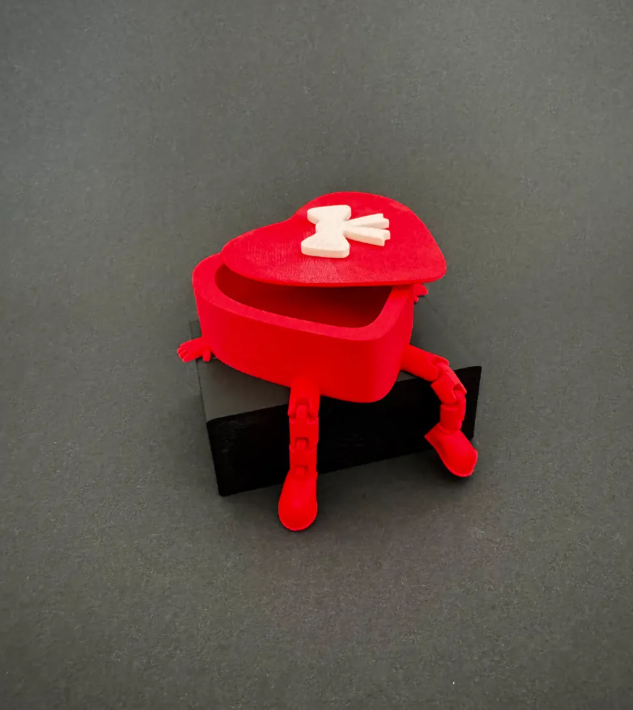 Caja de amor articulada - San Valentín-2