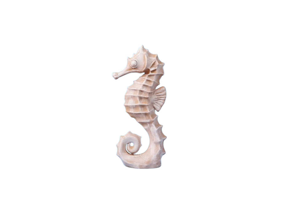 Figura Decorativa Prints Patro- Caballito de Mar Marrón-0