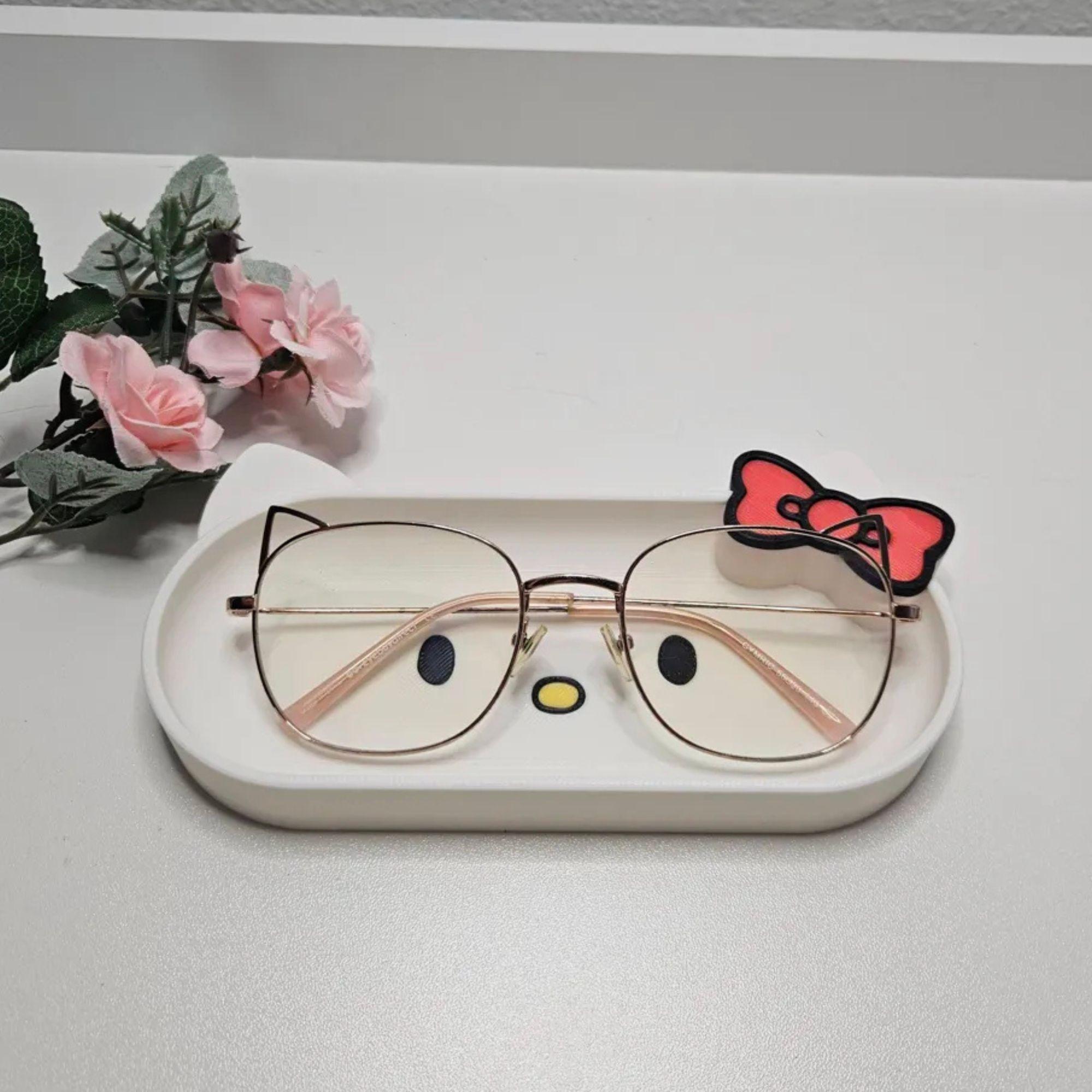 Bandeja/soporte Para Lentes Hello Kitty - Organizador-2