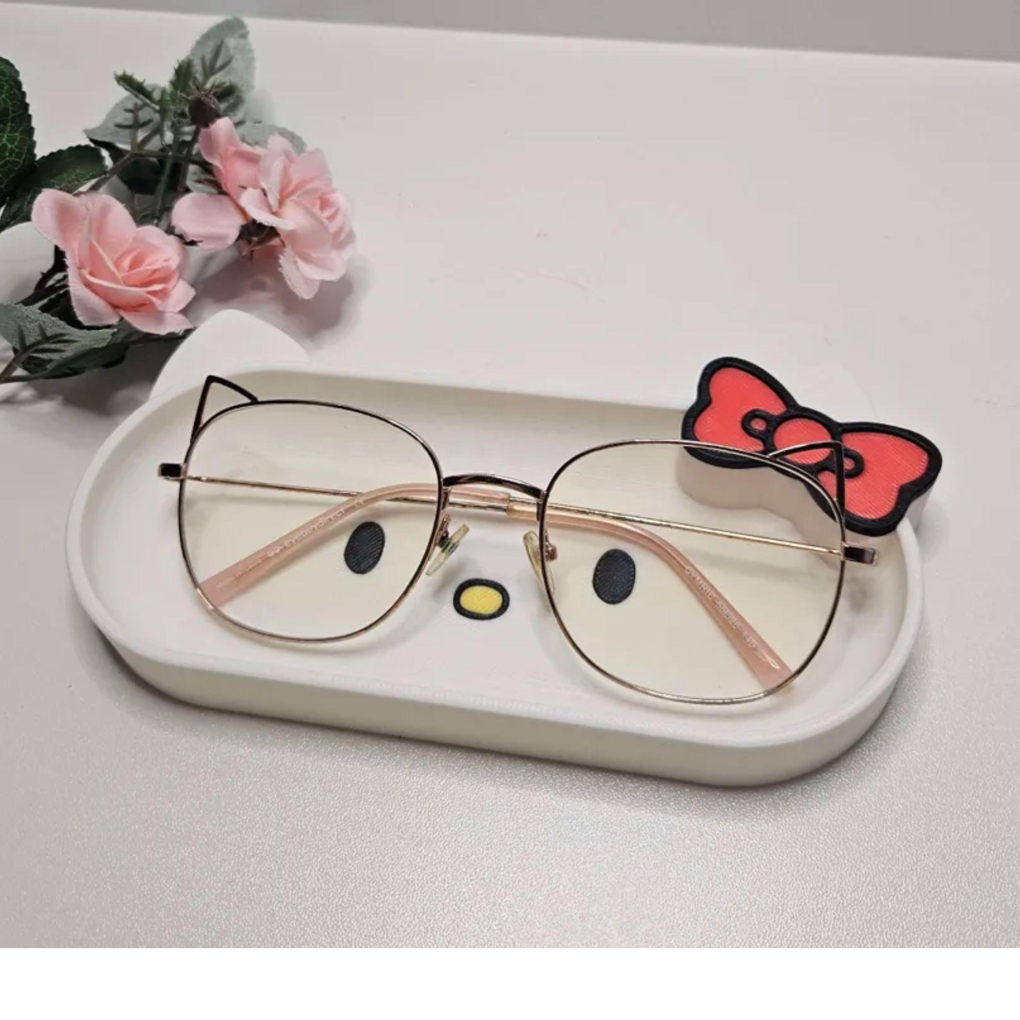 Bandeja/soporte Para Lentes Hello Kitty - Organizador-3