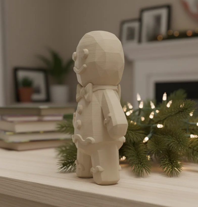 Adorno navidad - Hombre jengibre-2