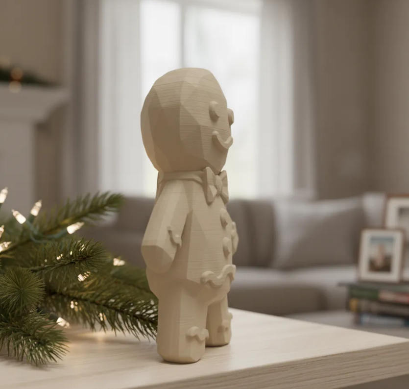 Adorno navidad - Hombre jengibre-3