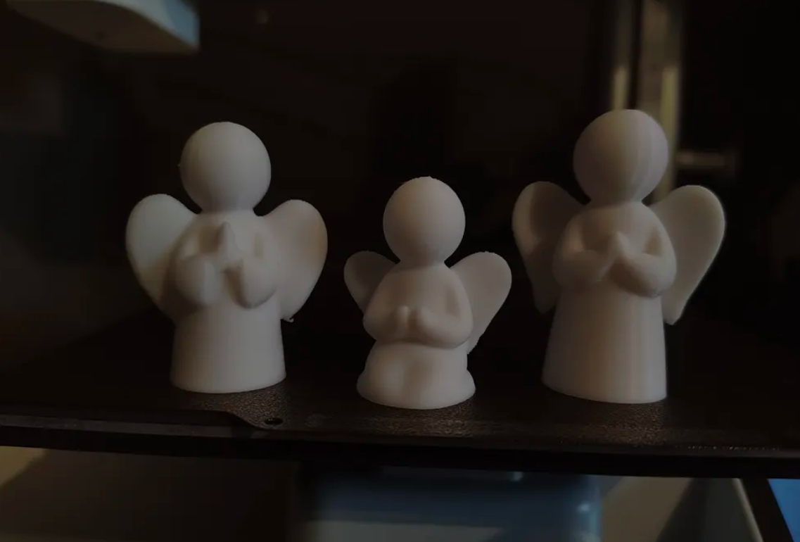 Adorno navidad - Ángeles navideños (pack 3 un)-2