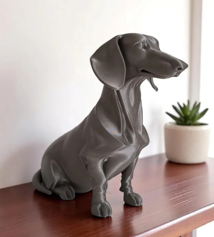 Decoración Minimalista - Perro salchicha-1