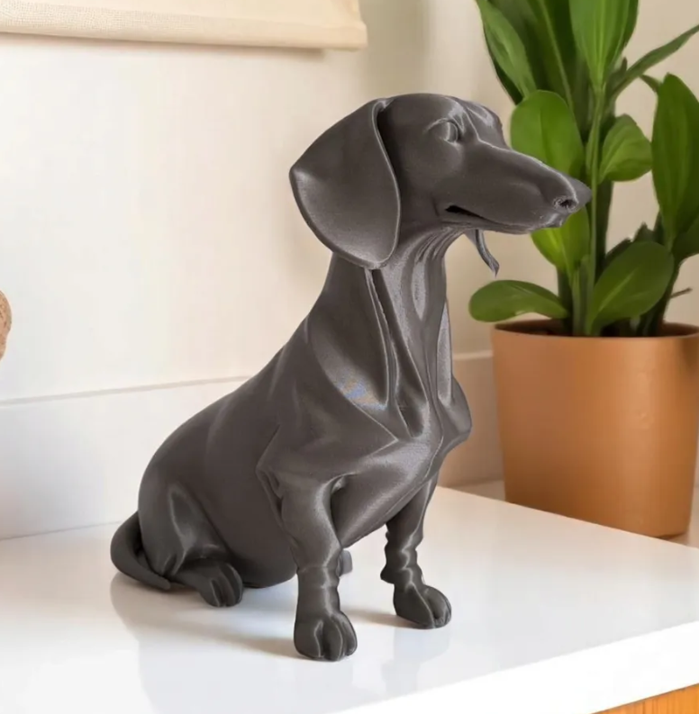 Decoración Minimalista - Perro salchicha-3