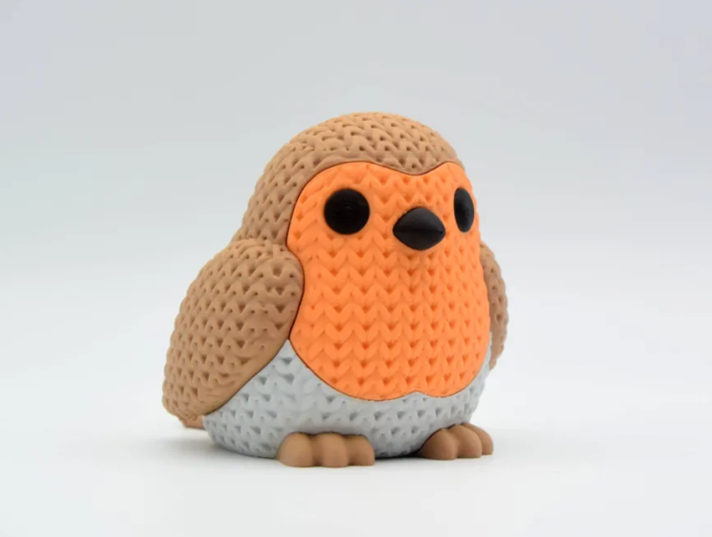 Figura petirrojo tejido-1