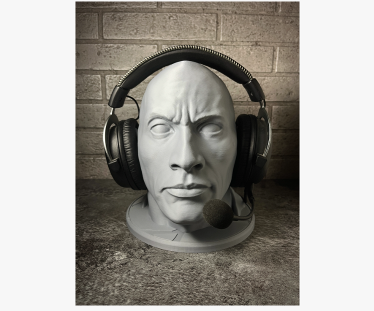 Soporte para audífonos y lentes - The Rock -2