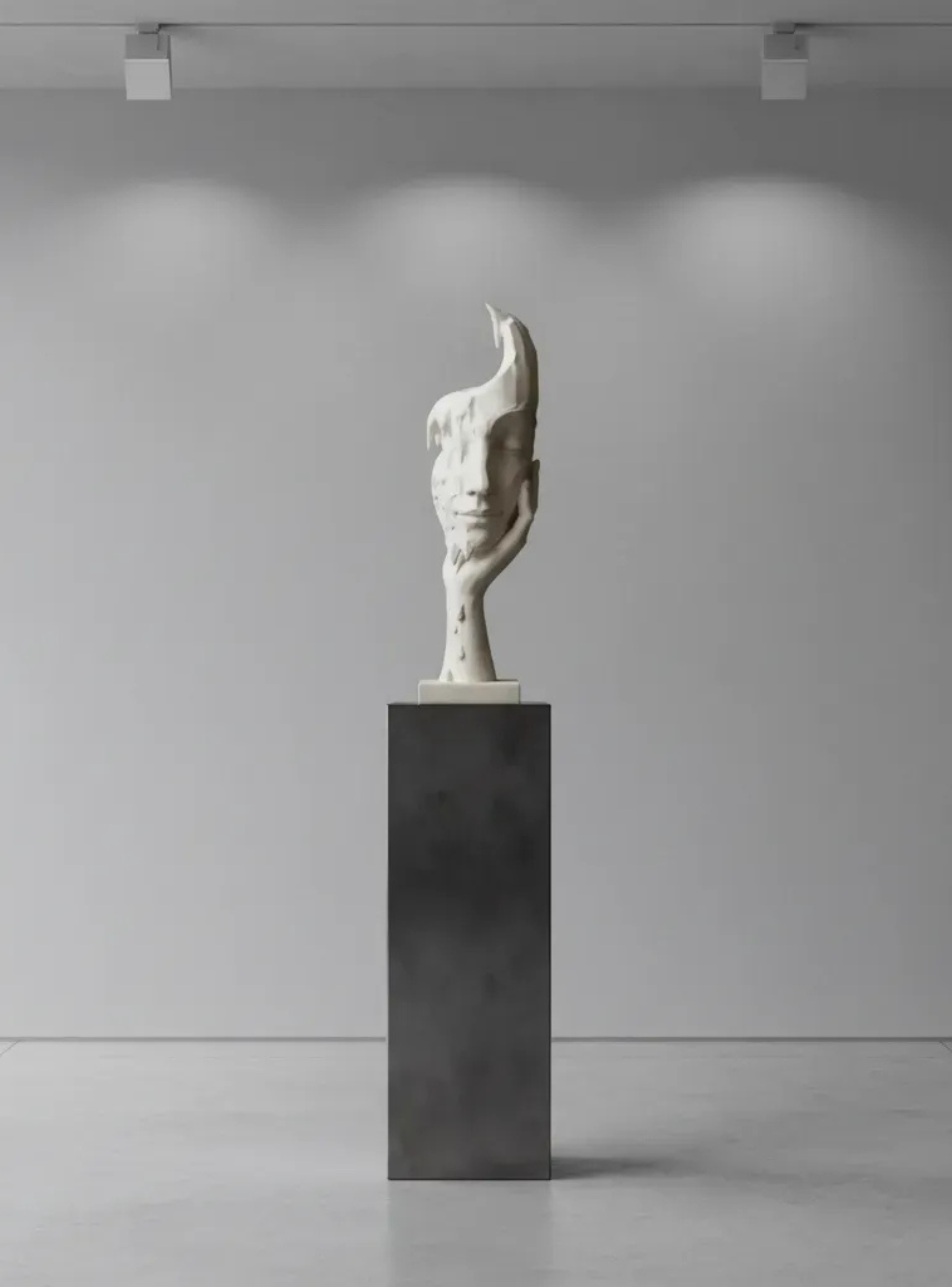 Escultura Elegante Prints Patro - Rostro Derretido-1