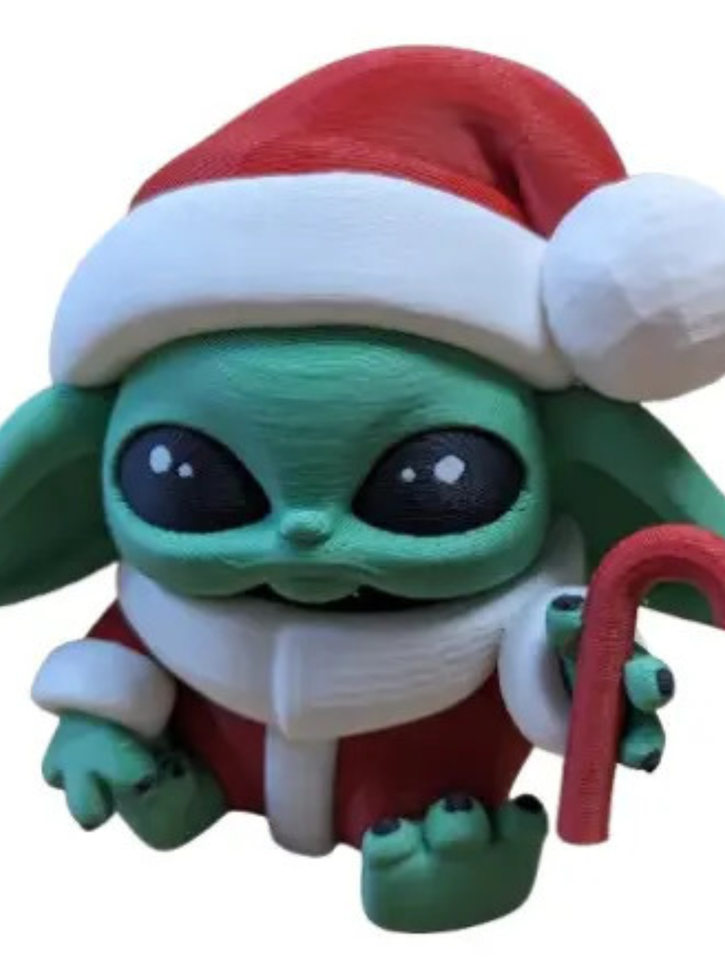 Figura Navideña - Bady Yoda Christmas-2