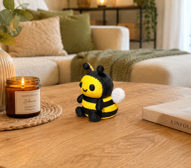 Figura Decorativa Prints Patro- Abeja de Punto -5