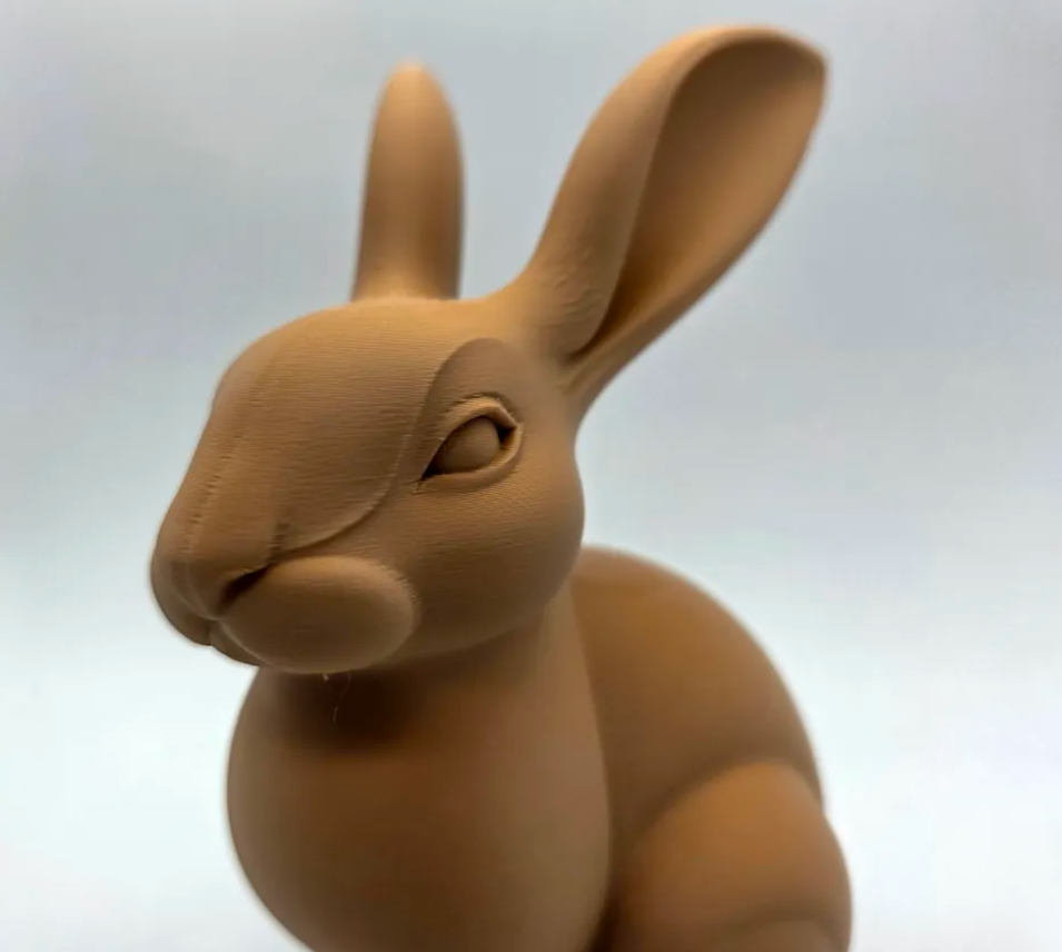 Escultura conejo sentado-4