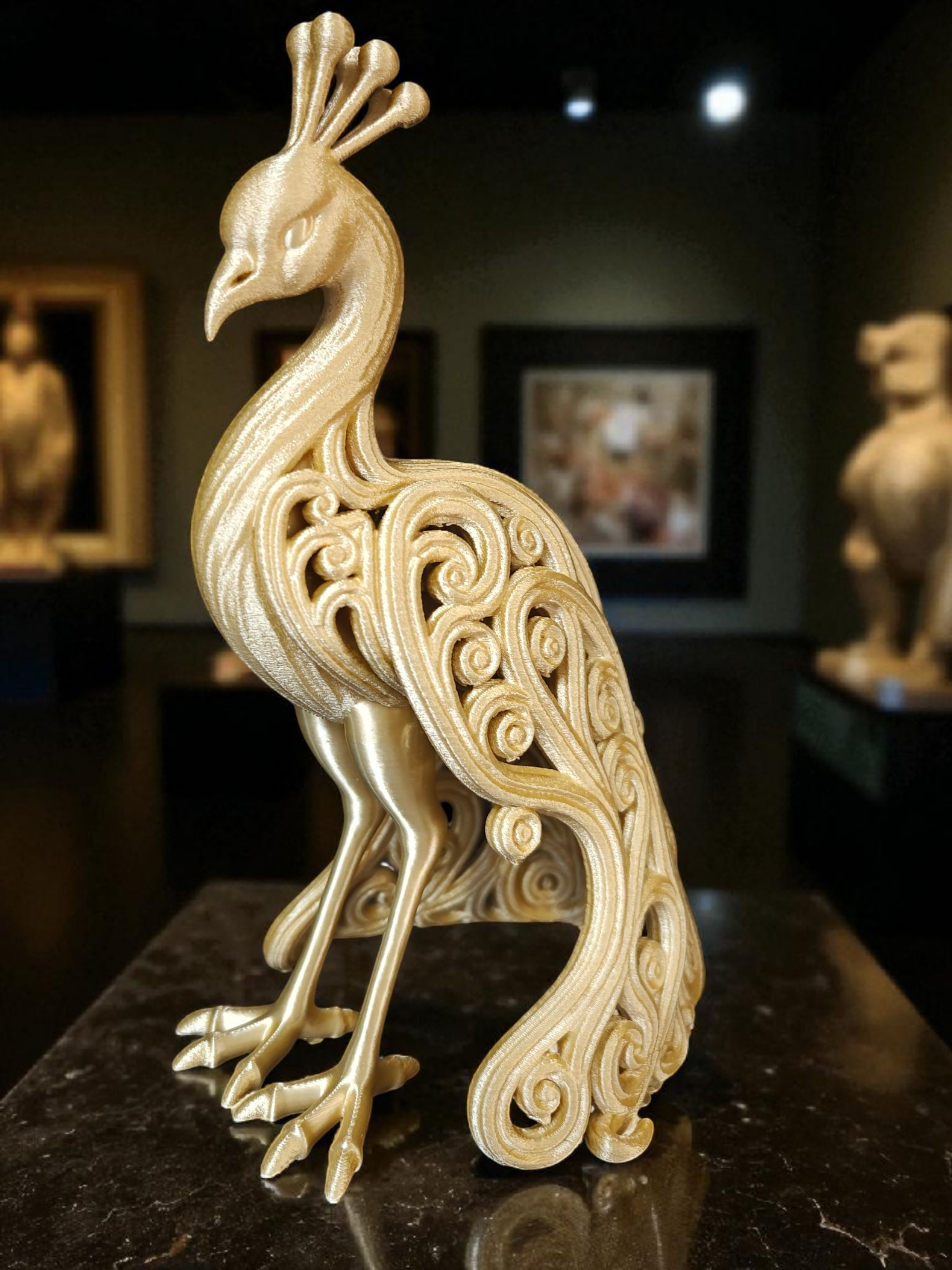 Decoracion - Pavo Real de Hera-2