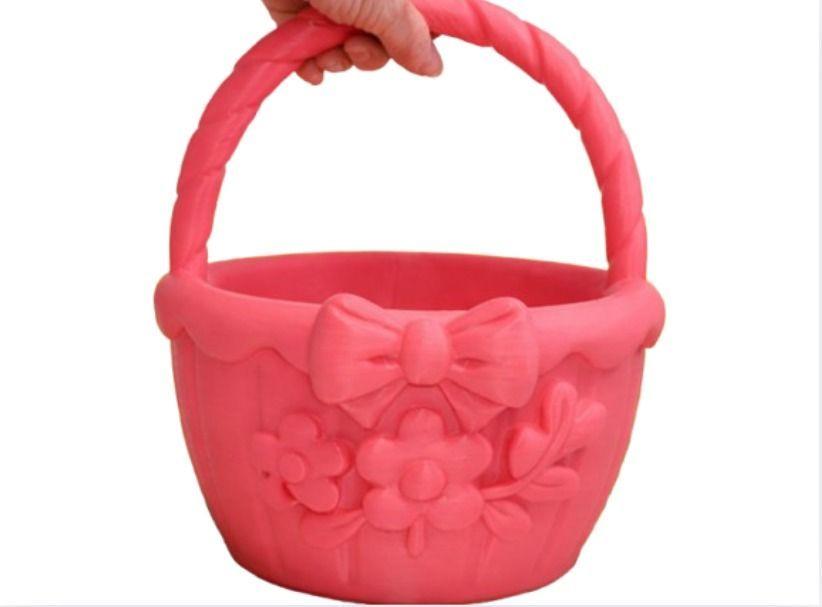 Cesta de Pascua Grande Bonita-0
