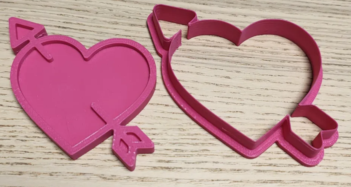  Juego de cortadores de galletas de San Valentín (pack 8 un)-2