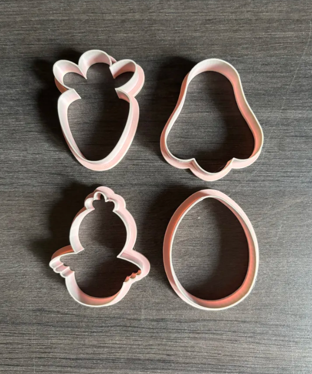 Cortadores de galletas de pascua (pack 15 un)-3