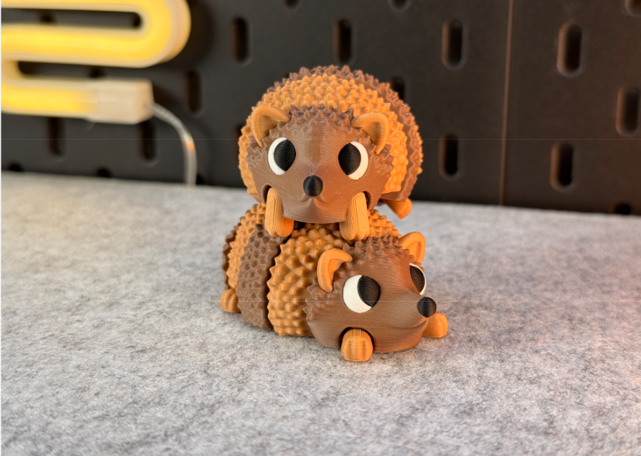 Figura Decorativa- Erizo Articulado-4