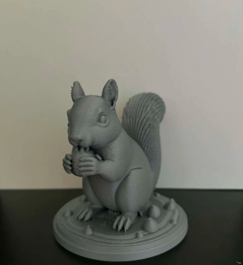 Escultura Decorativa Prints Patro- Ardilla Realista -2
