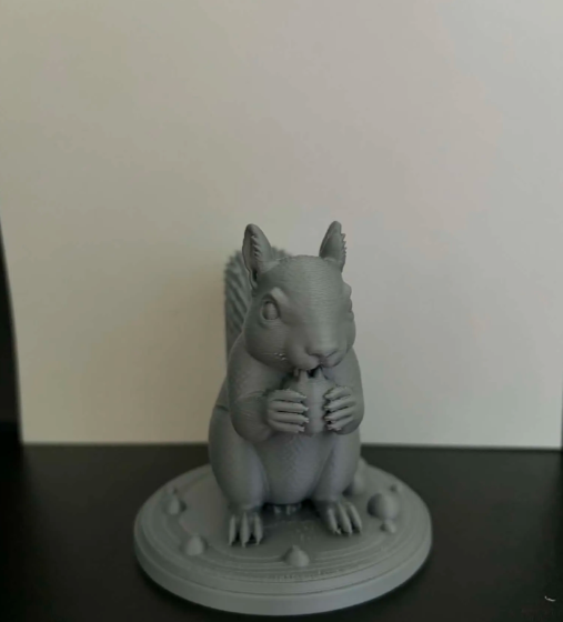 Escultura Decorativa Prints Patro- Ardilla Realista -3