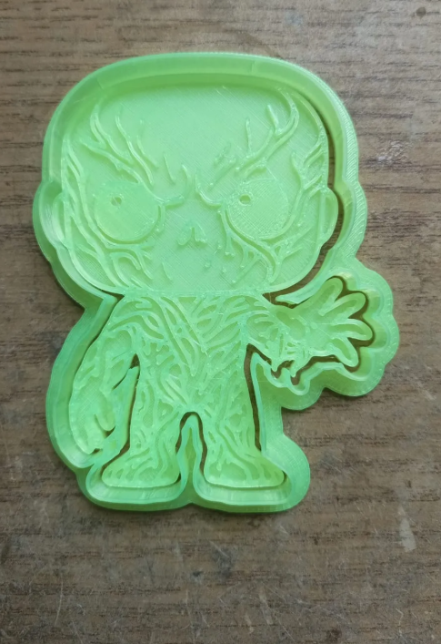 Cortador de galletas sello Vecna - Stranger Things-2