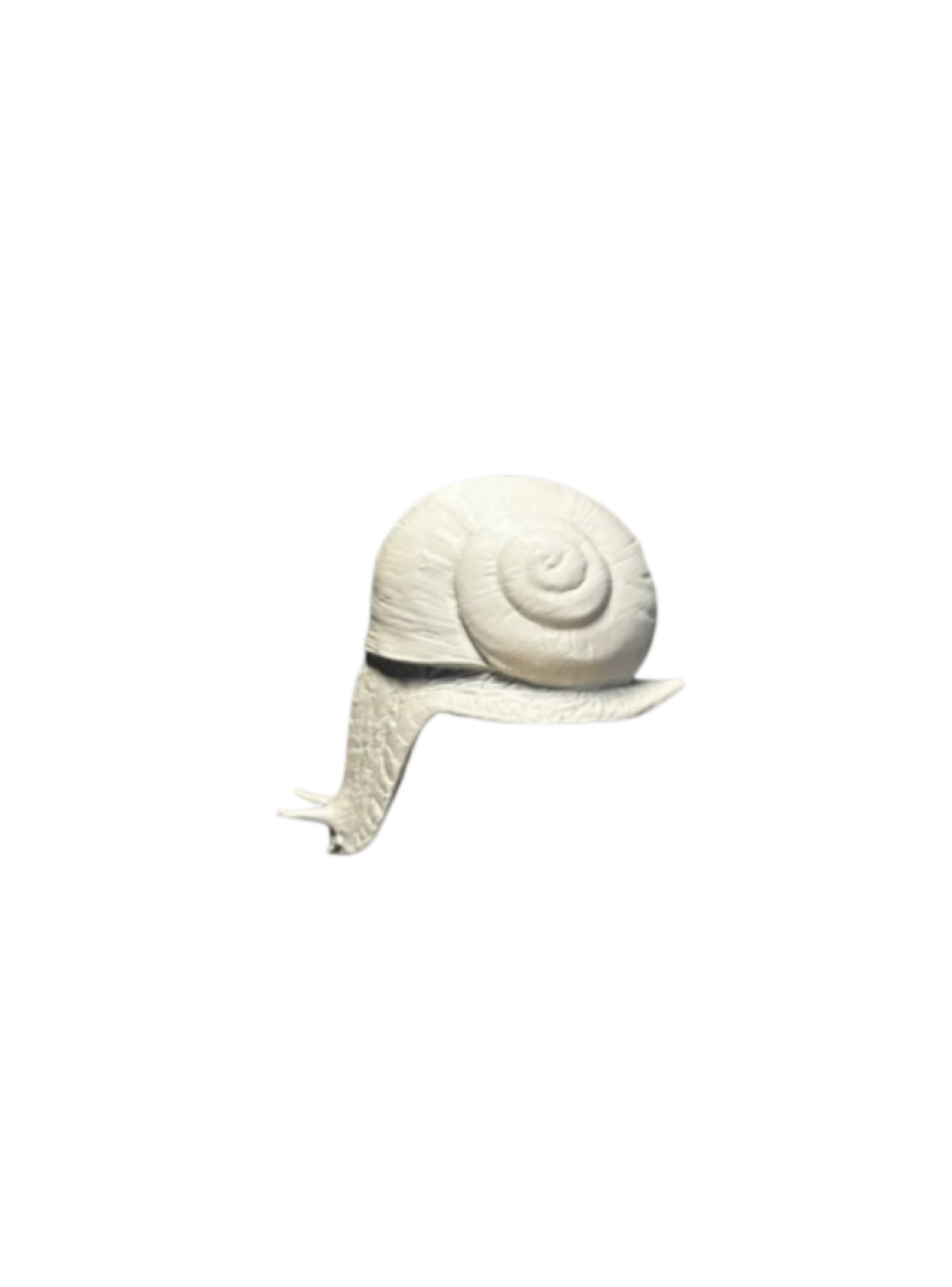 Figura decorativa Caracol Blanco-3