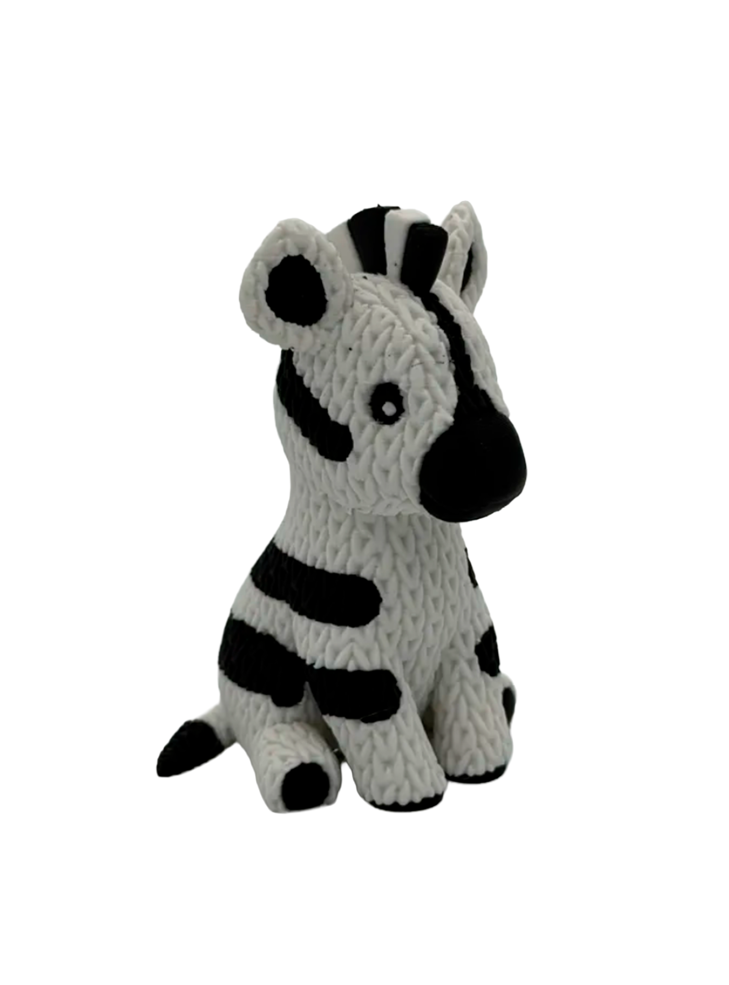 Figura cebra estilo tejido-0