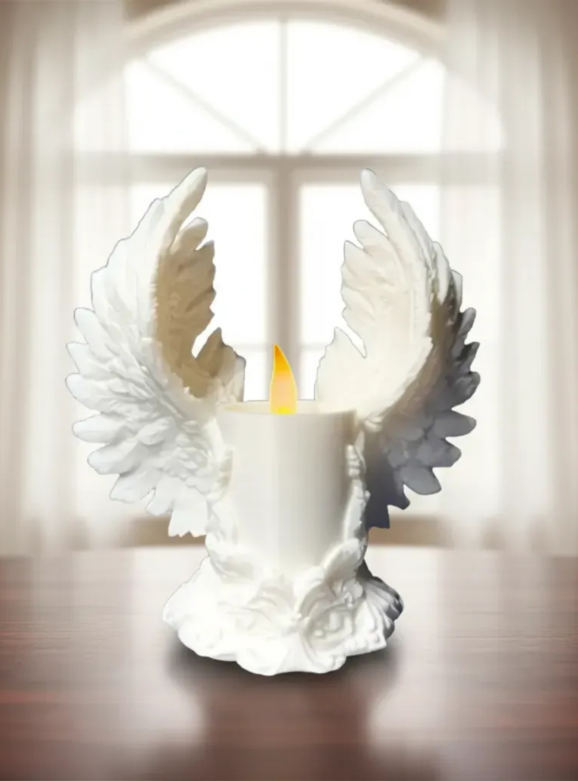 Portelas LED con Alas de Ángel-2