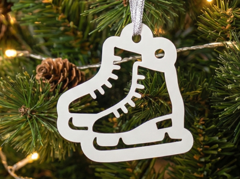 Adorno Patinetes de Hielo de Decoración Navideña-0