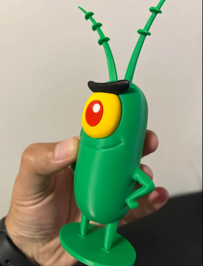Figura Plankton - Bob Esponja-3