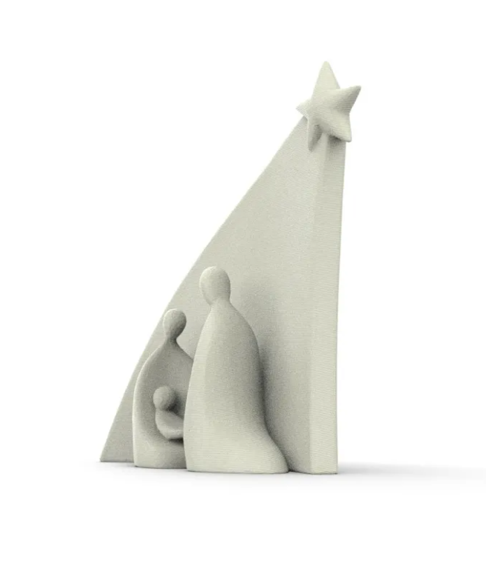 Adornos navidad - Pesebre Moderno-2