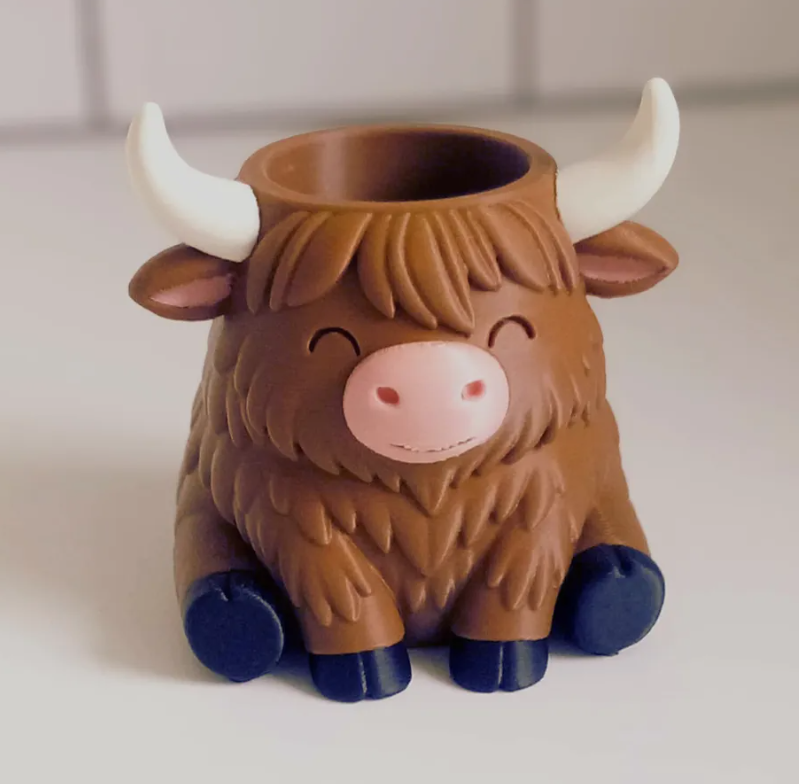 Macetero - Diseño Vaca-2
