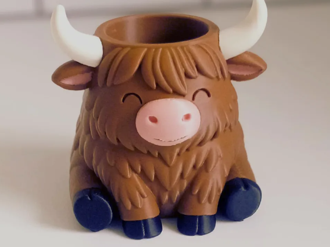 Macetero - Diseño Vaca-3