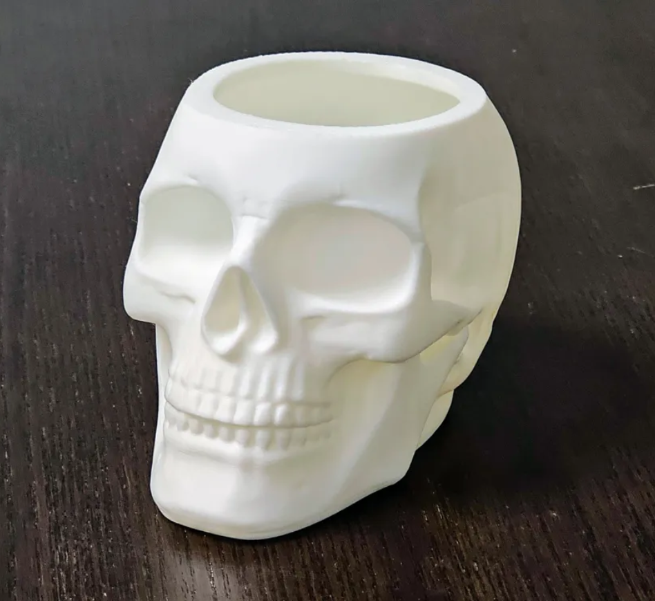 Portalápices de calavera -3