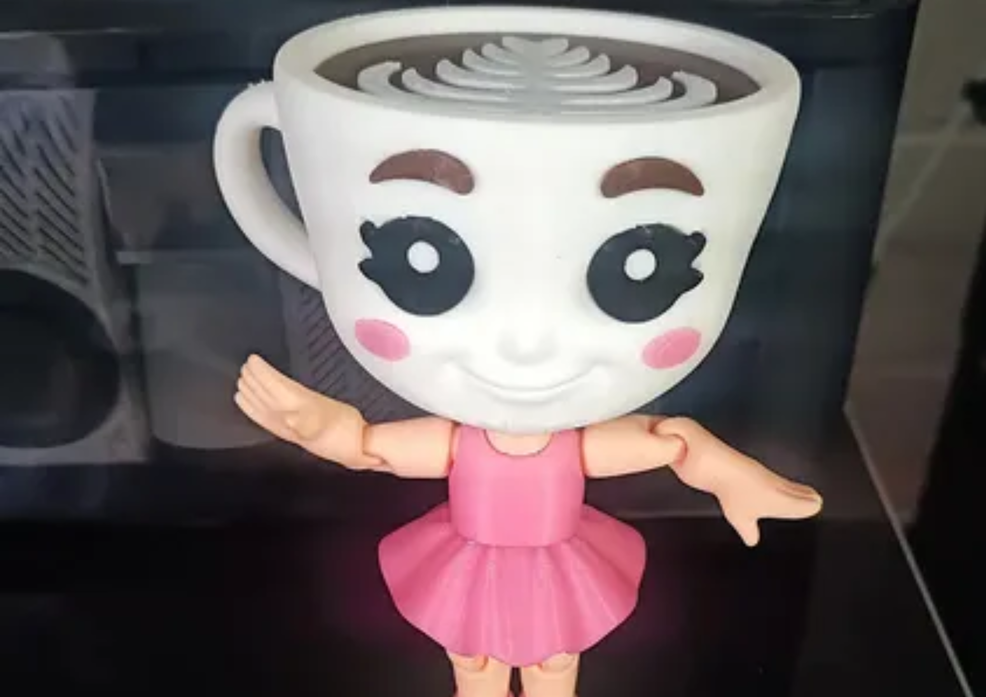 Ballerina Cappuccina Figura Articulada-2