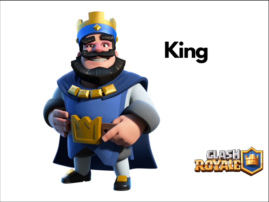 Figura Decorativa El Rey (Clash Royale)-3