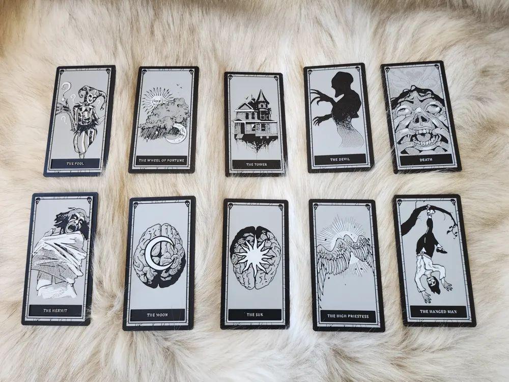 Cartas del Tarot - 12 Cartas Fantasmaphobia-3