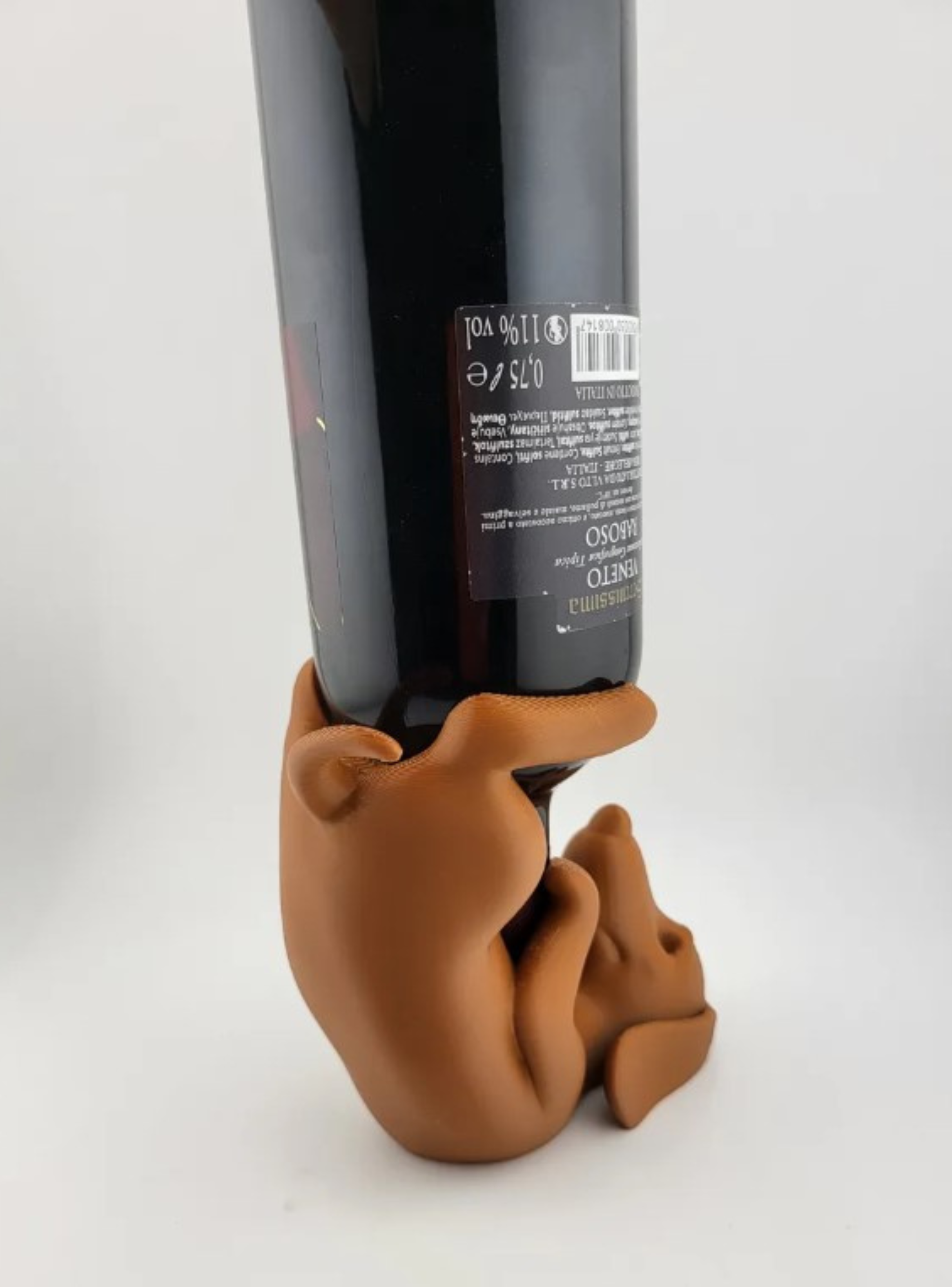 Porta vino - Perro salchicha-2