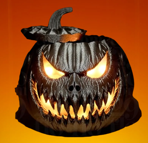 Decoración Halloween - Calabaza aterradora-2
