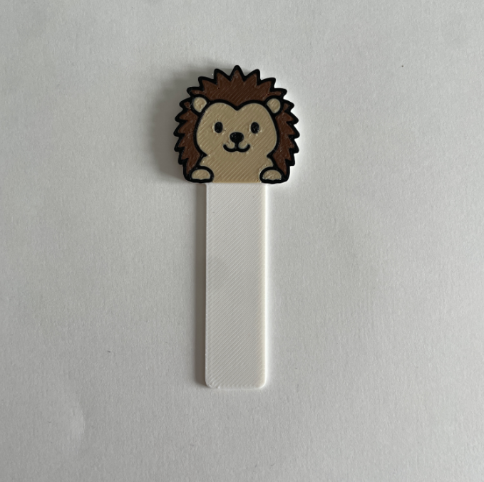 Marcapáginas- Erizo Encantador-2