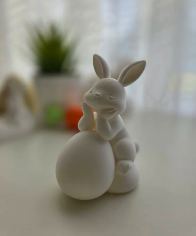  Decoración de conejito en huevo-2