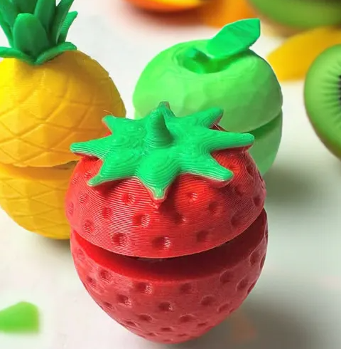 Figura Clicker diseño frutilla -2