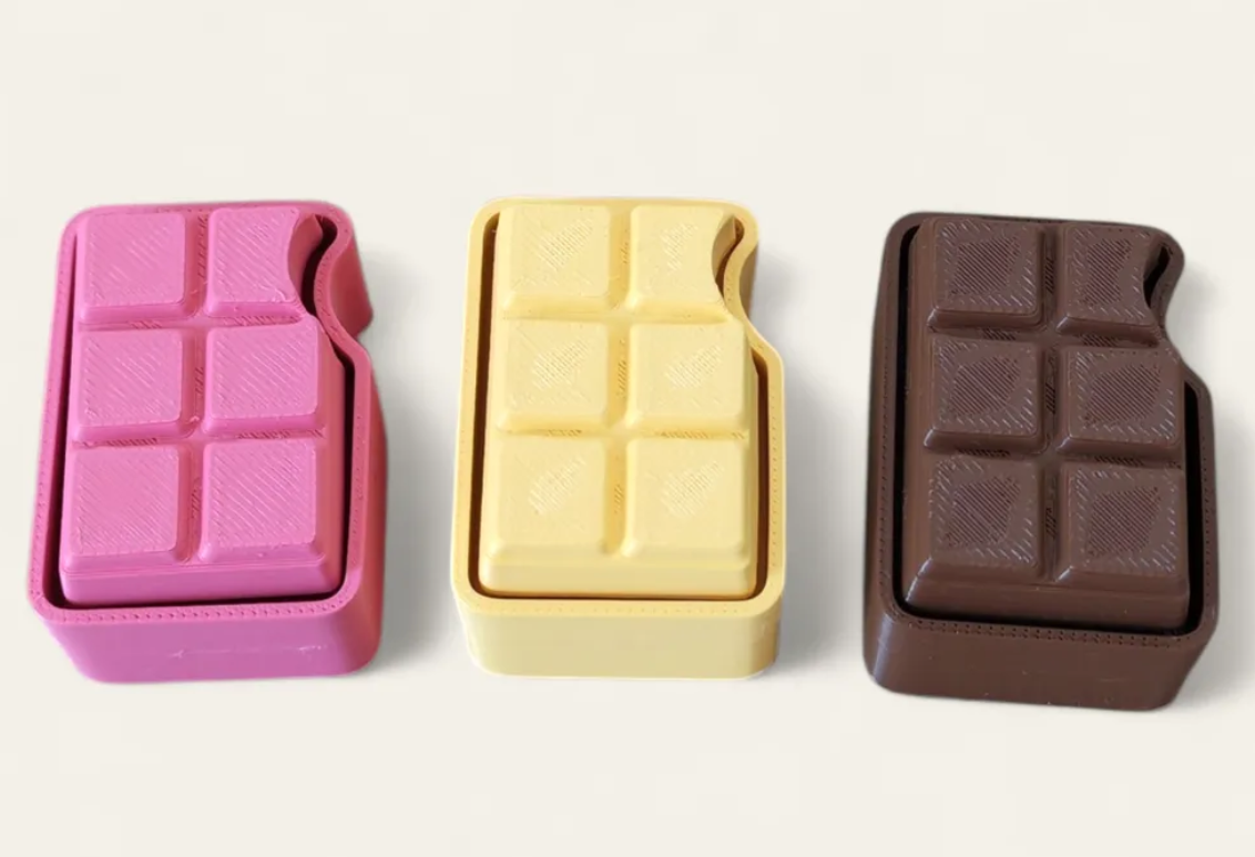 Figuras llaveros clicker chocolates (pack 3 un)-3